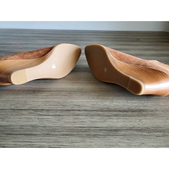 Calvin Klein, Women's Soft Leather Wedge Ankle Boots, Brown Size: 5.5M, New - Picture 5 of 8